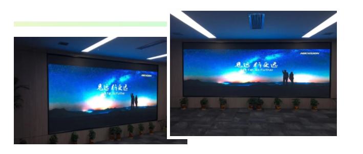 陜西清華科技園LED大屏項目